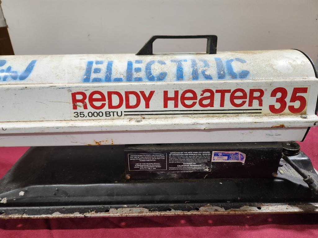 Reddy Heater 35, Portable Propane Torpedo Heater