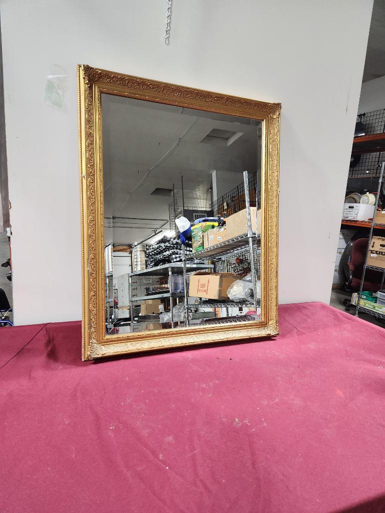 Gold Gilded Framed Mirror