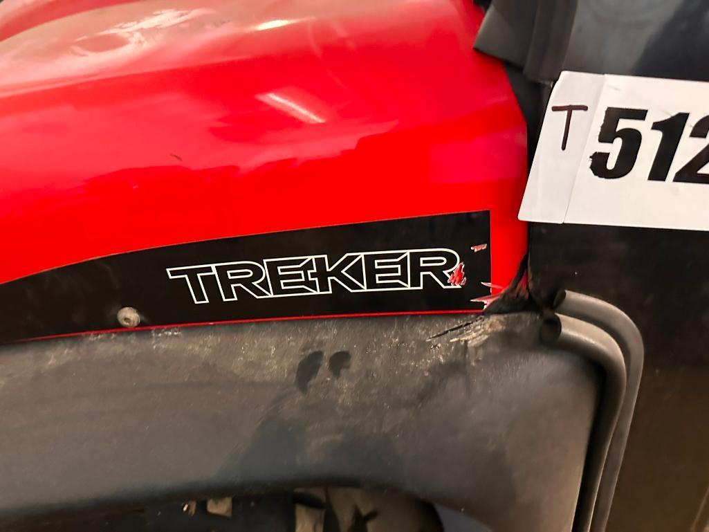 2013 Gravely Treker Side by Side w/ Manual Dump Bed, Snow Blade, 855hrs, Needs Axles, Low Power