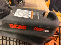 Scag Tiger Cub Model: SMTC-48V - DAMAGED BY FIRE, AS-IS