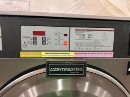 Continental Commercial 40lb Front Load Washer, ESD CyberWash Strip, Model: L1040CM21310, 3ph, 208v