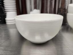 Misc. Group of Pepper and Salt Grinders, Cups, Ramekins