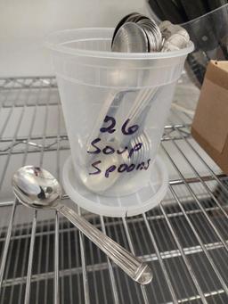 26 Qty. Soup Spoons
