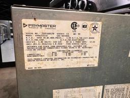 Frymaster Dual 50lb Gas Fryer Unit, FPPH255, 2 Vats, Mobile Base, Natural Gas