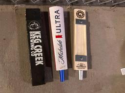 3 Tap Handles
