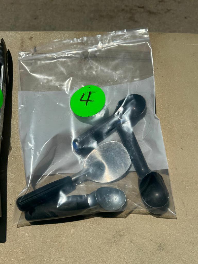 Four Ice Cream Scoops
