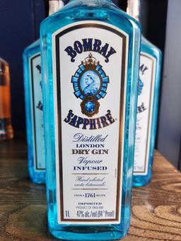 3 Bottles of Bombay Sapphire 1L