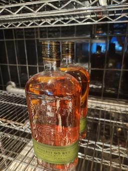 2 Bottles of Bulleit 95 Rye Bourbon 1L