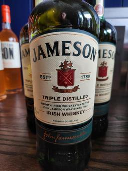 3 Bottles of Jameson Black Barrel 1L