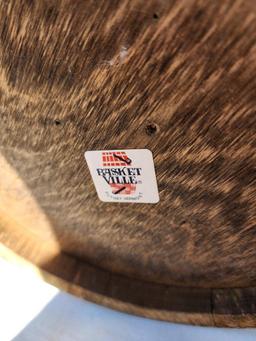 Vintage Wooden Barrel Ice Bucket