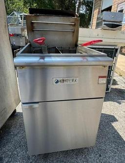 Kintera KF5-N Natural Gas Floor Fryer