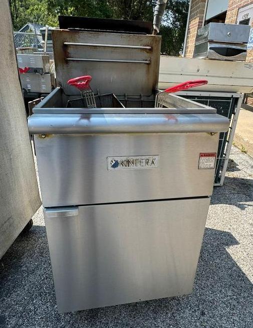Kintera KF5-N Natural Gas Floor Fryer