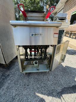 Kintera KF5-N Natural Gas Floor Fryer