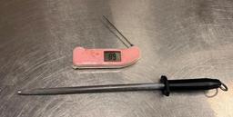 Digital Temperature Probe Thermometer and Knife Sharpener
