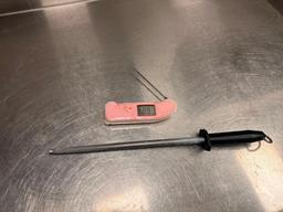 Digital Temperature Probe Thermometer and Knife Sharpener