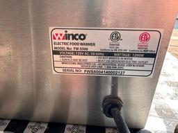 Two WINCO Food Warmers, Model: FW-S500