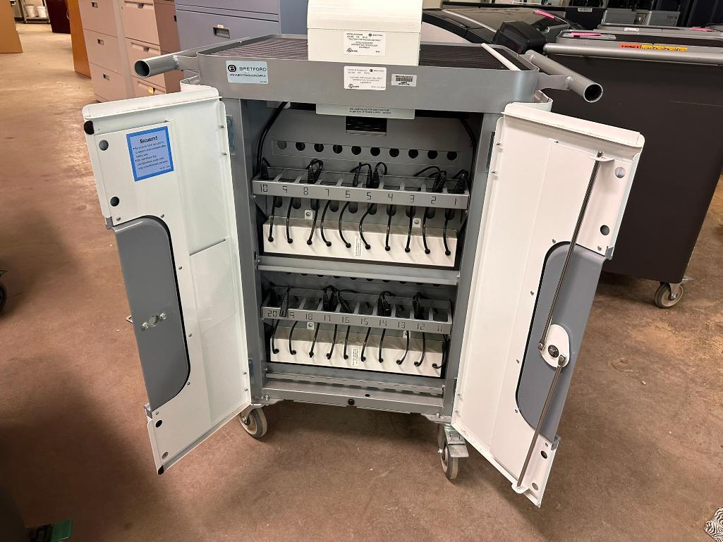 Bretford Model TX323LL/A Computer / Tablet Charging Cart