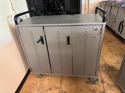 HP Model A307-15 Mobile Laptop / Tablet Charging Cart