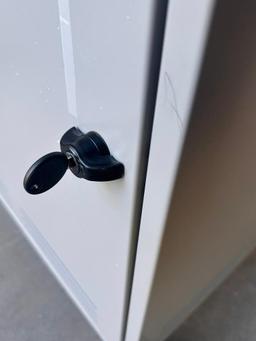 Spectrum Connect30 Computer/Laptop Charging Cart, HD Casters, Power Strip Outlets, Worktop