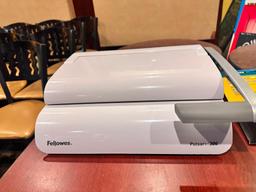Fellows Pulsar+ 300 Model CRC 50068 Comb Binding Machine, 300 Sheet Capacity