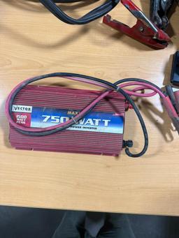 MAC Tools Light, Power Inverter, Jumper Cables, Light