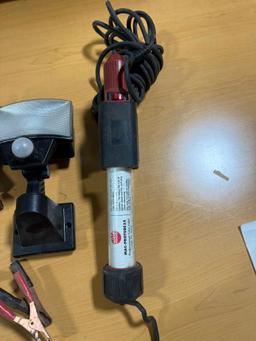 MAC Tools Light, Power Inverter, Jumper Cables, Light