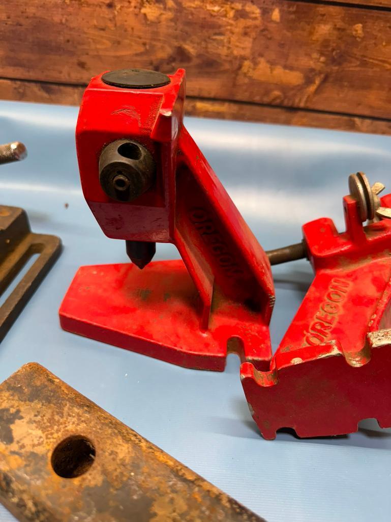 Drill Press Vise, Pro-Hitch, Oregon Chainsaw Tool Holder/Vise