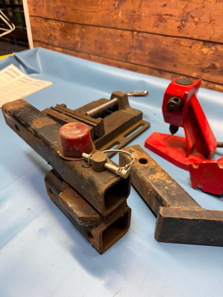 Drill Press Vise, Pro-Hitch, Oregon Chainsaw Tool Holder/Vise