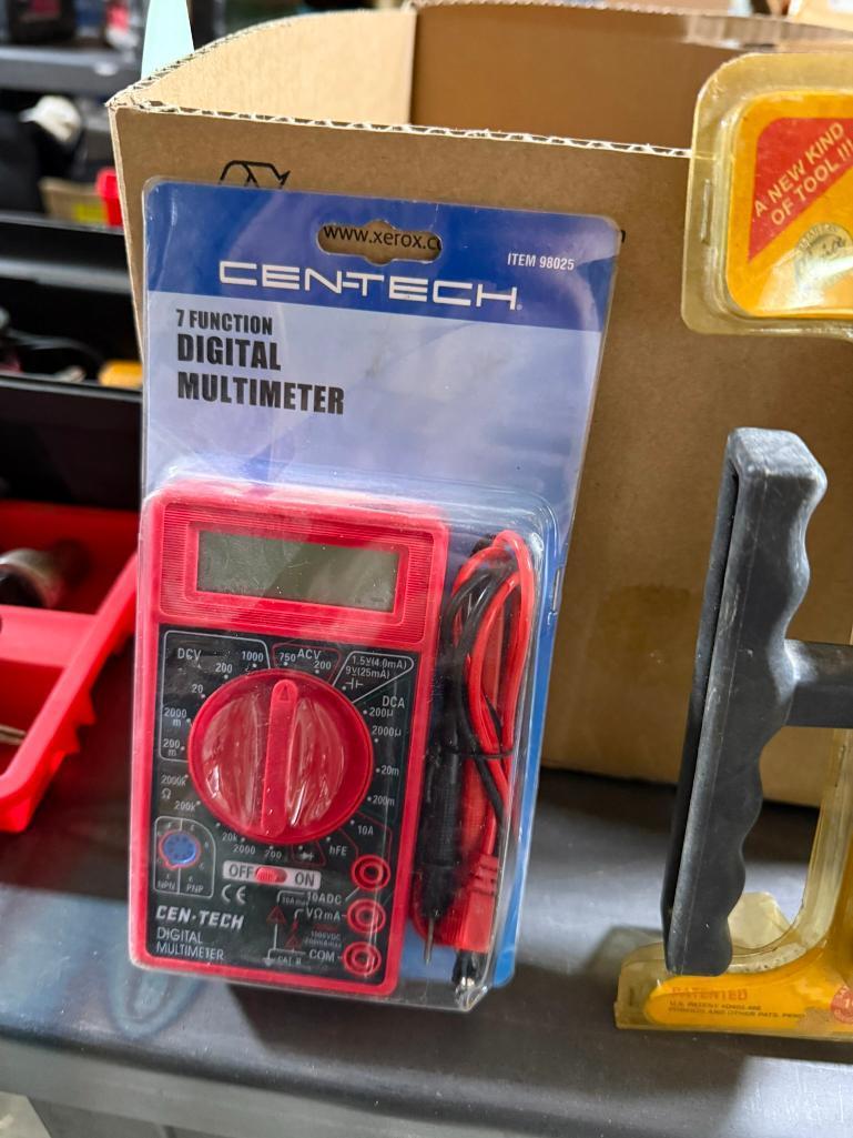 Tools and Hardware, Grease Gun, Pliers, Hand Clamps, Electrical Tester, Panel Carrier, Other Tools
