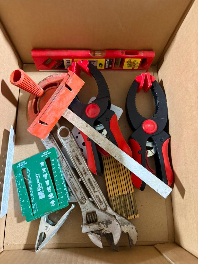 Tools and Hardware, Grease Gun, Pliers, Hand Clamps, Electrical Tester, Panel Carrier, Other Tools