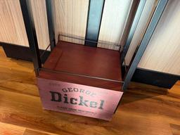George Dickel Merchandising Retail Shelving Unit, 60in x 18in x 12in