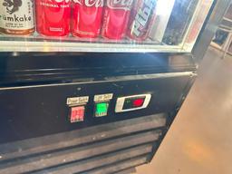 Kintera 2-Section Glass Door Merchandiser Refrigerator, MN: KGD48R