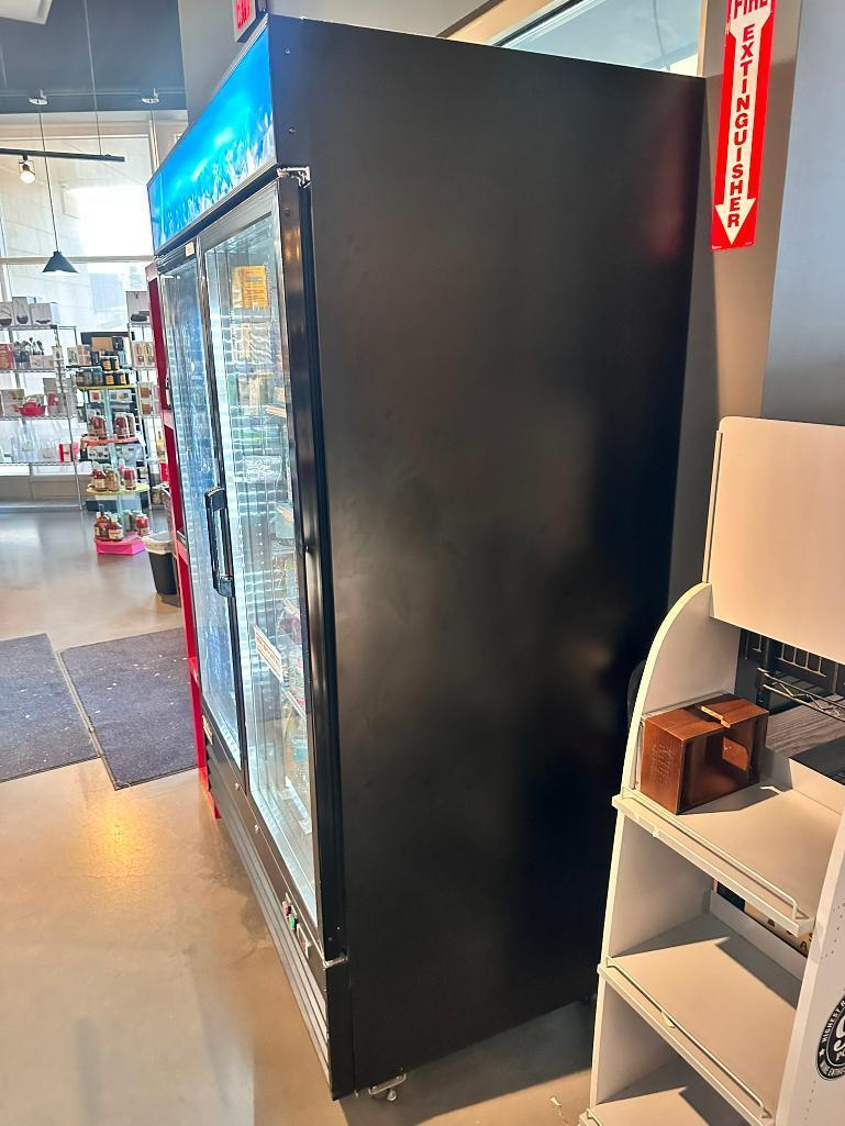 Kintera 2-Section Glass Door Merchandiser Refrigerator, MN: KGD48R