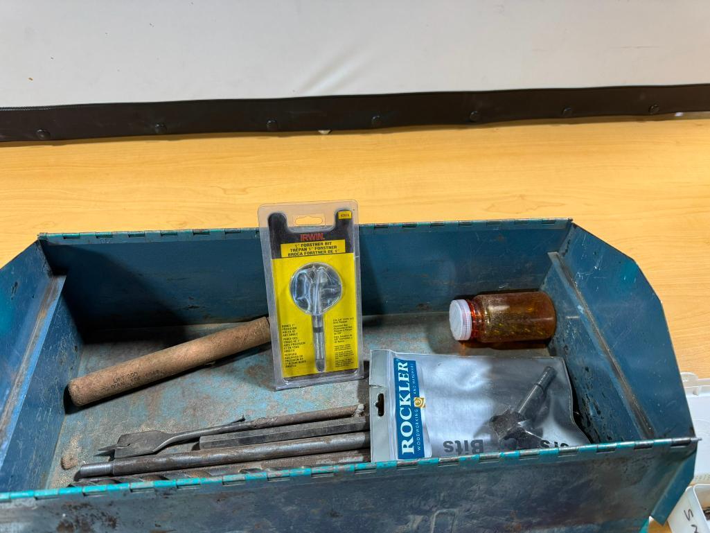 Toolbox w/ Drill Bit Inventory