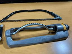 Saw, Sprinkler and Carpet Knives