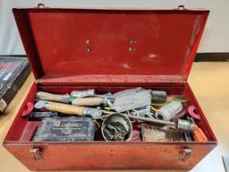 Toolbox w/ Misc. Tools and Hardware