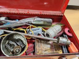 Toolbox w/ Misc. Tools and Hardware