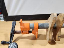 Four Pipe Clamps