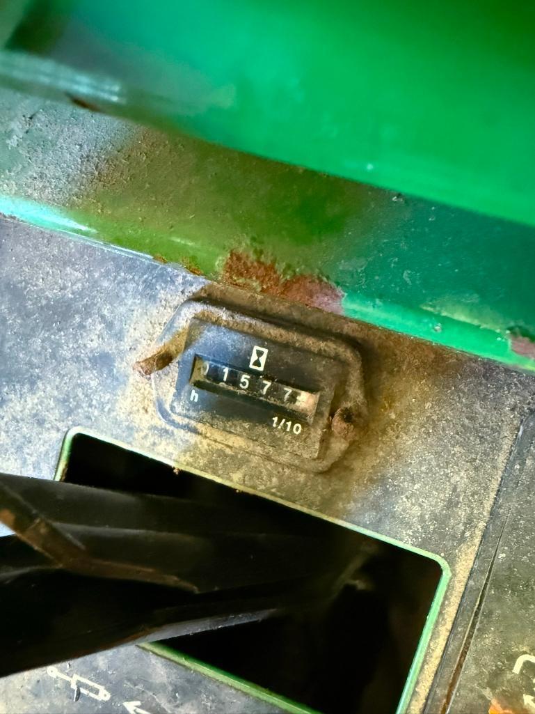 John Deere F1145 Commercial 72in Front Mow Lawn Tractor, Runs, w/ Key, 1,577 Hrs