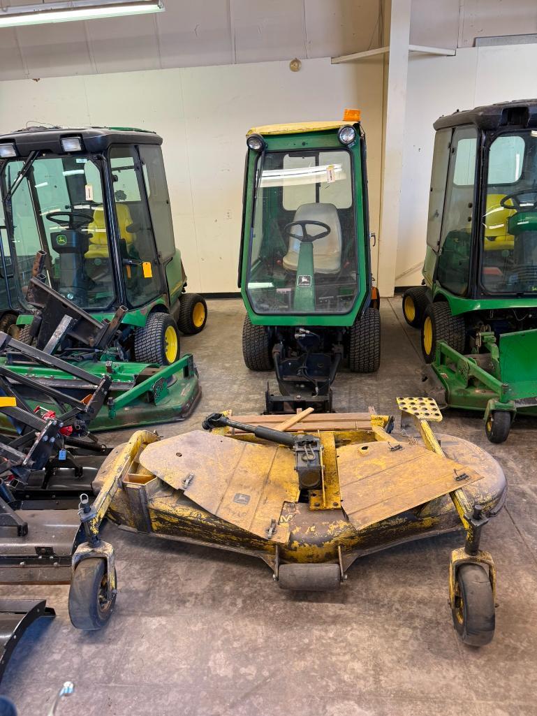 John Deere F1145 Commercial 72in Front Mow Lawn Tractor, Runs, w/ Key, 1,577 Hrs