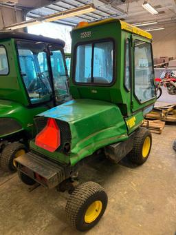John Deere F1145 Commercial 72in Front Mow Lawn Tractor, Runs, w/ Key, 1,577 Hrs