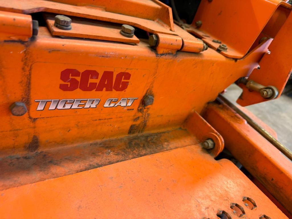 SCAG Tiger Cat Zero Turn Lawnmower, w/ Key, Runs
