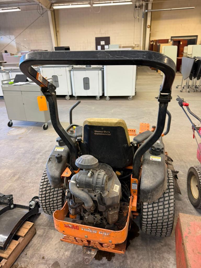 SCAG Tiger Cat Zero Turn Lawnmower, w/ Key, Runs