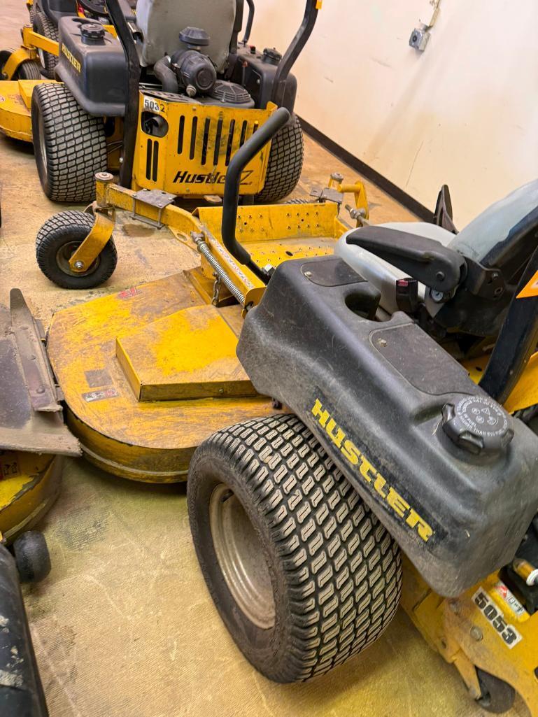 Hustler Super Z Zero Turn Lawn Mower, 2,706 Hrs, Model: 932046, Runs w/ Key