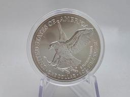 2022-W American Eagle Burnished Type2 Silver Dollar