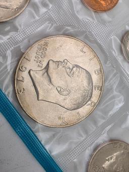 1973-P Mint Set with 1973-S Penny & Eisenhower Dollar