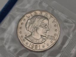 1981-P Mint Set Penny w/ no mint mark