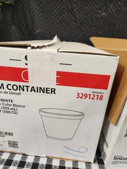 Foam Containers and Lids