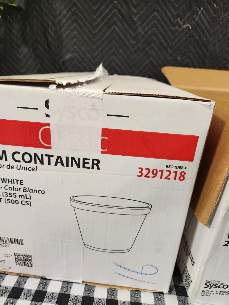 Foam Containers and Lids