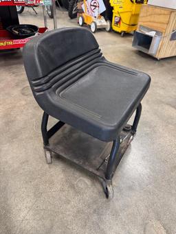 Used but Good Craftsman Rolling Seat for Garage Working